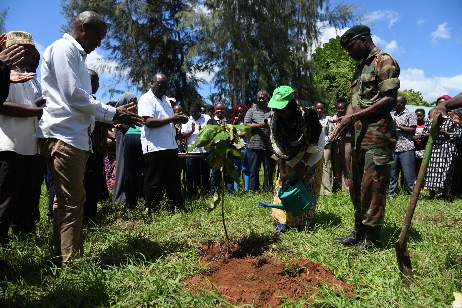 TUM Fraternity Embarks on Planting 10,000 Seedlings at Kwale Campus
