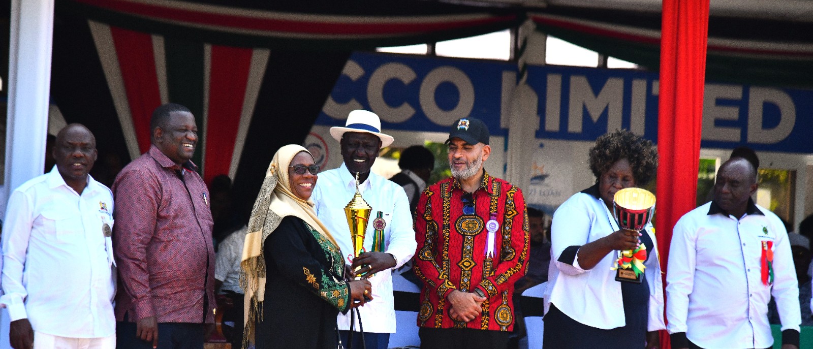 President Ruto and Governor Nassir award TUM at 2025 ASK Show
