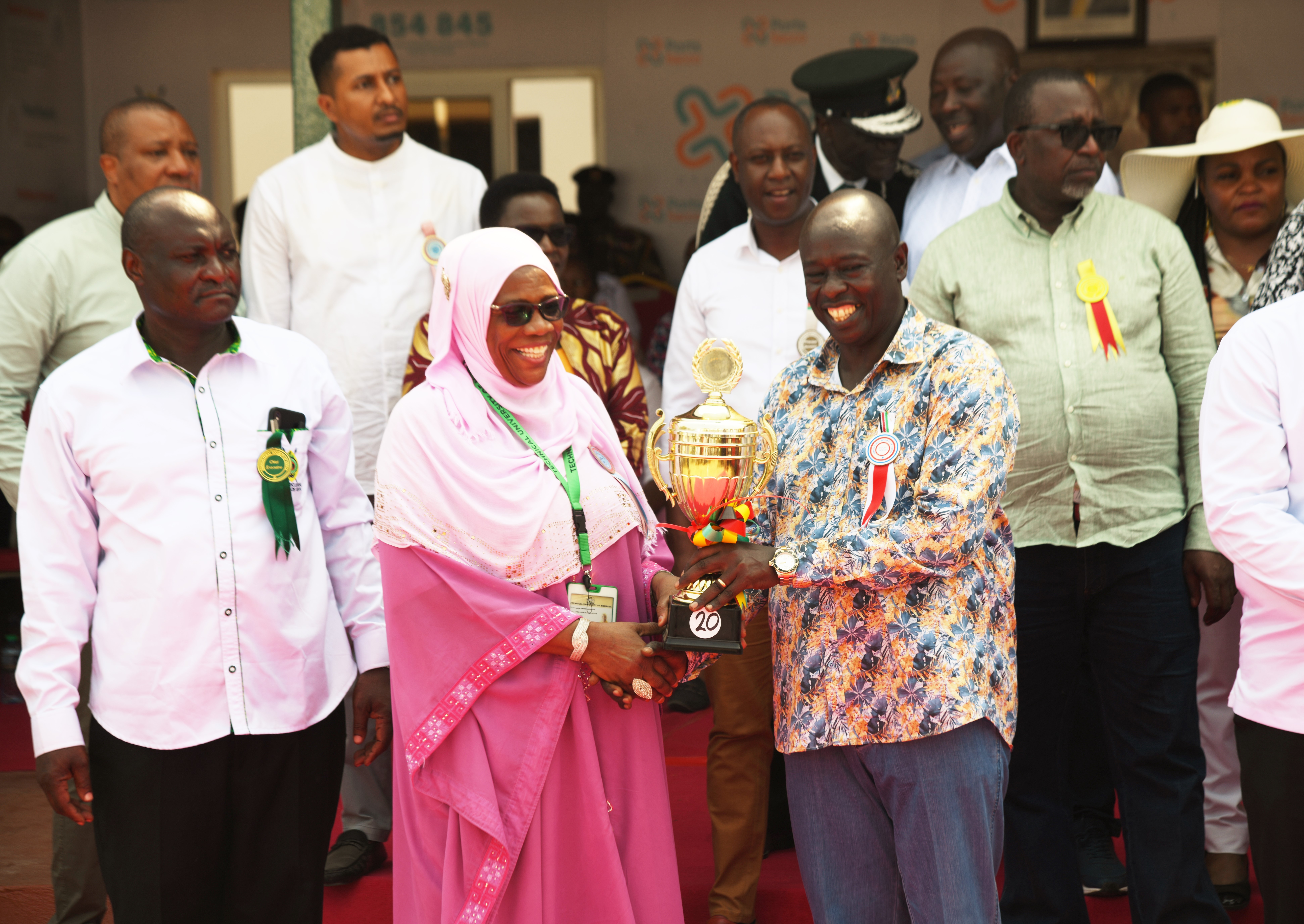 Gachagua visits TUM stand in the Mombasa International Show