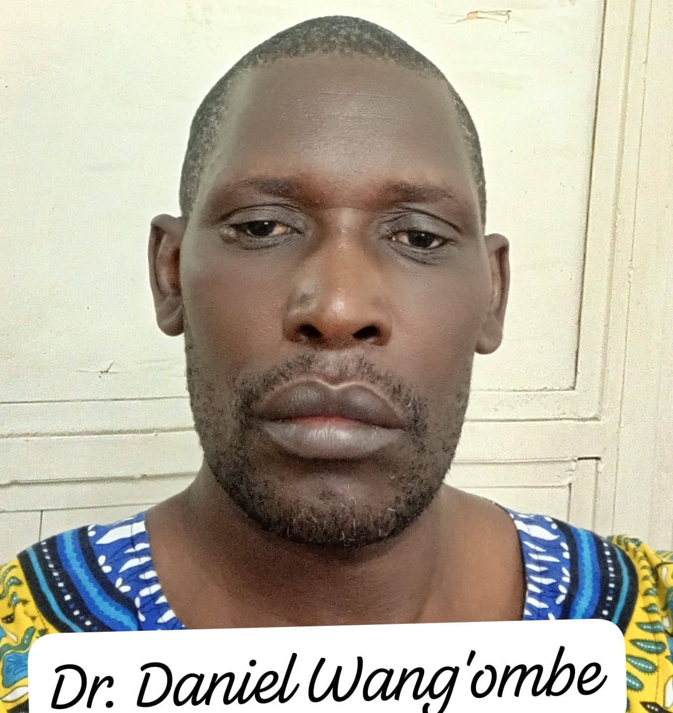 Mr. Wangombe Daniel Ngera
