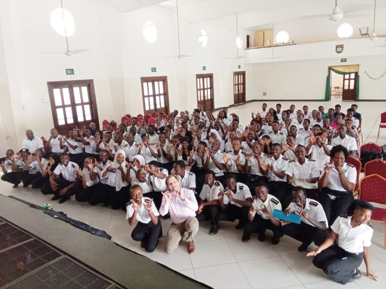 Wilhelmsen Marine Personnel Kenya LTD holds a round table discussion with TUM Cadets