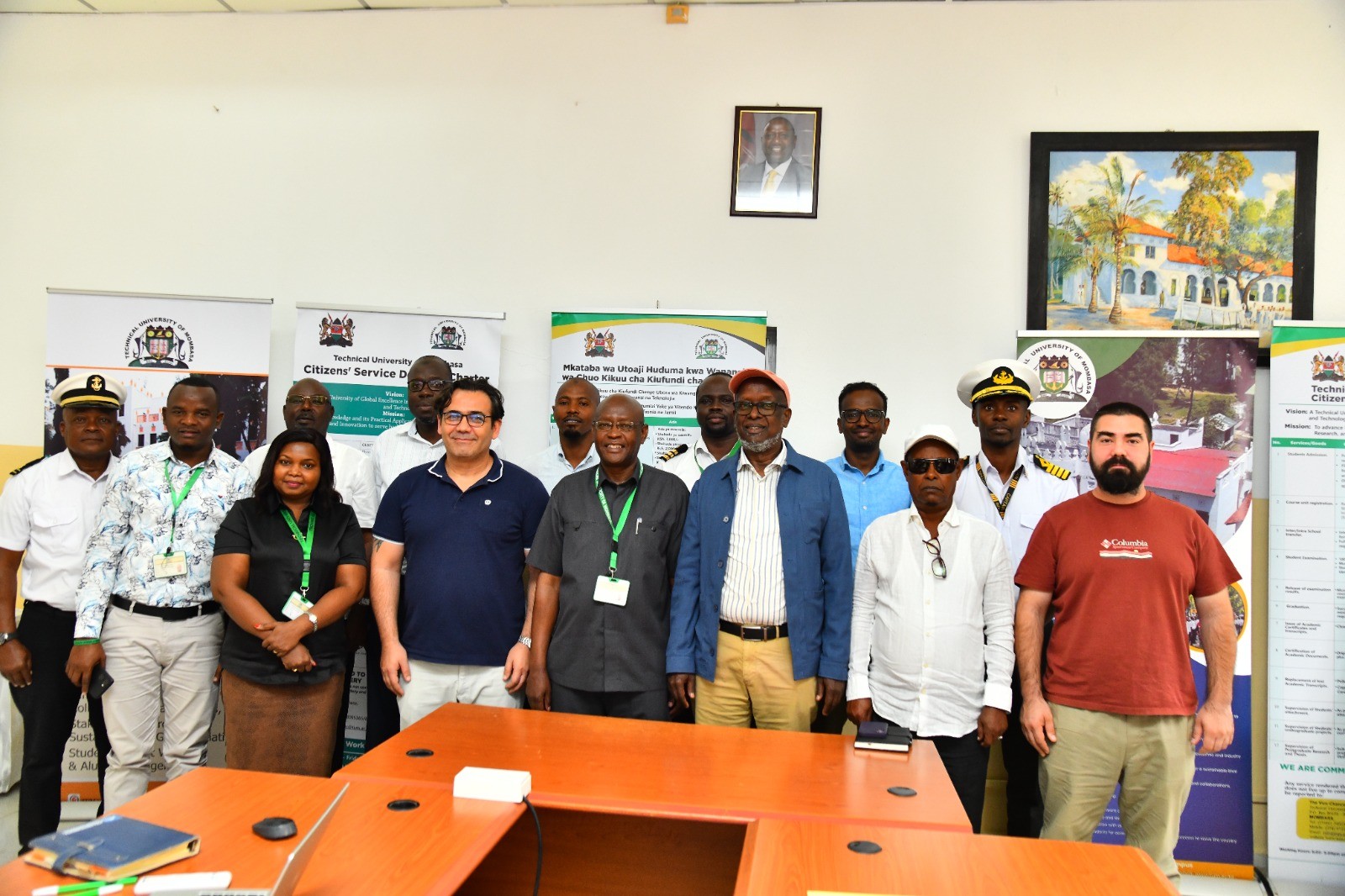 Mogadishu Port Authority delegation visits TUM for capacity building initiatives