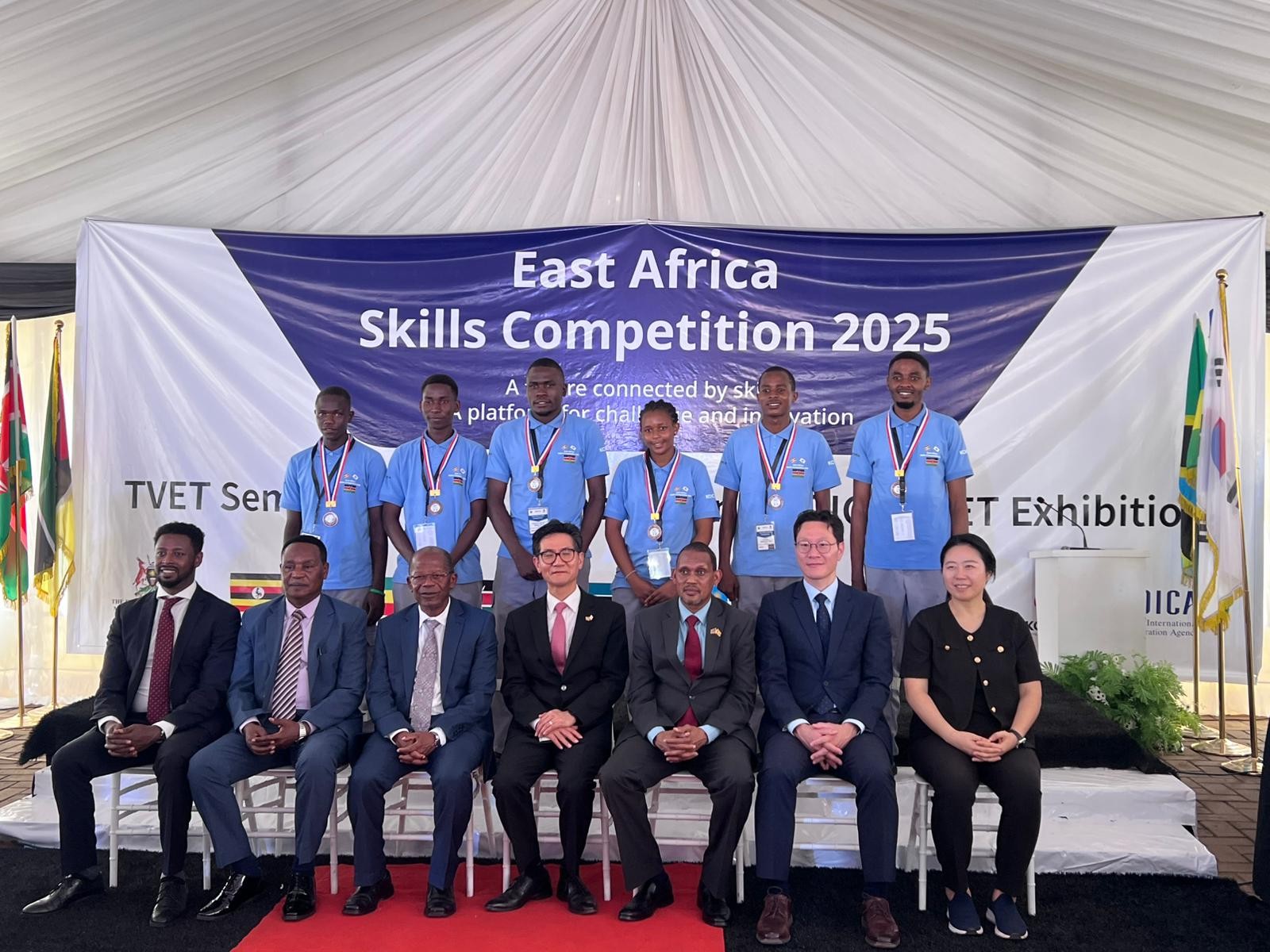 TUM students bag bronze medals in the East Africa Skills Competition