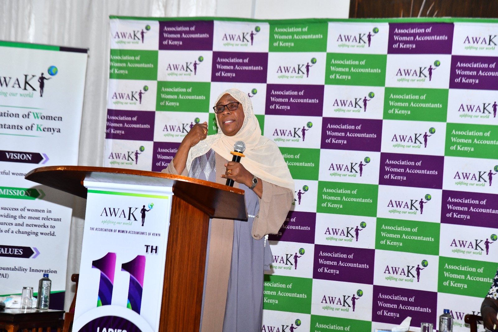 Prof. Laila emphasizes integrity, mentorship, and stewardship at the 11th Ladies Leadership & Accountability Conference