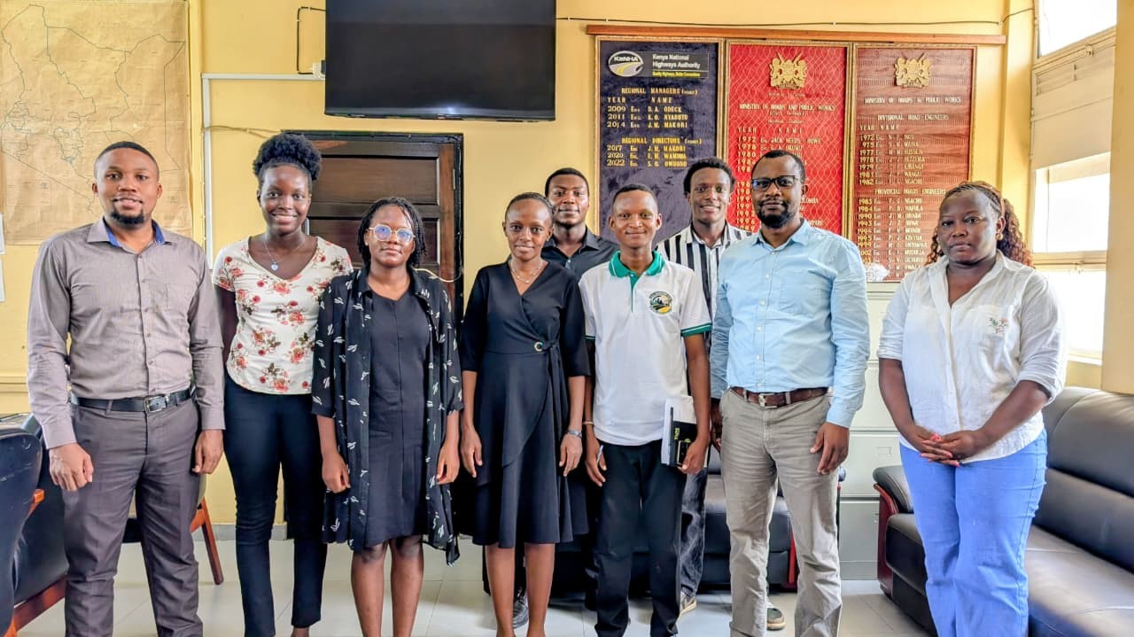 Civil Engineering Club establishes partnership with KENHA Coast Region