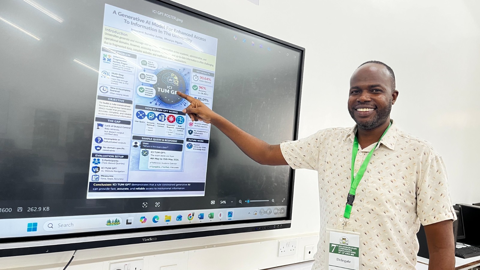 ICI staff builds an AI GPT model to transform access to university information